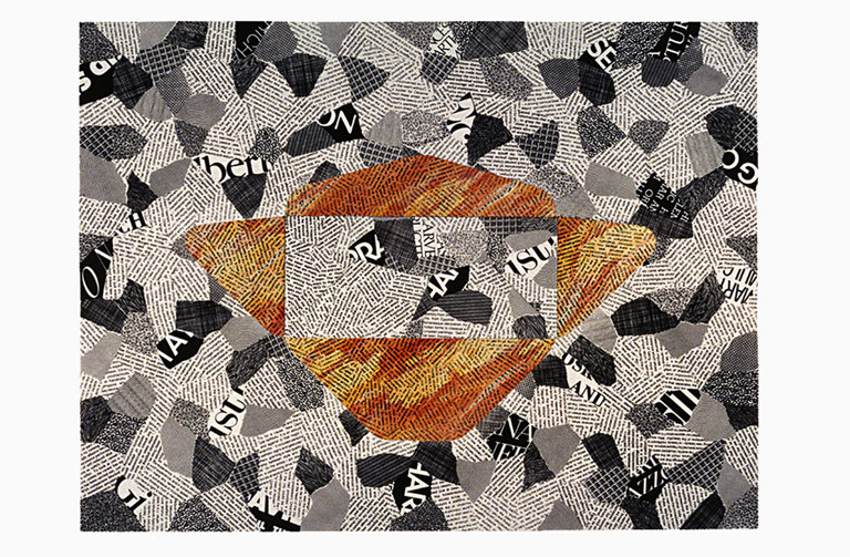 Artwork entitled Columbia Pike Series, Orange Blaze