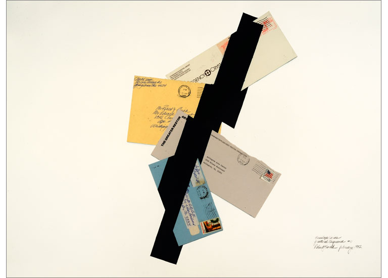 Artwork entitled Envelope Series, No. 11, Fractured