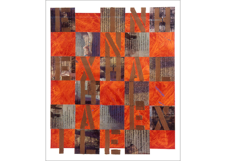 Artwork entitled Inhale Exhale No. 8, From Desire to Lament