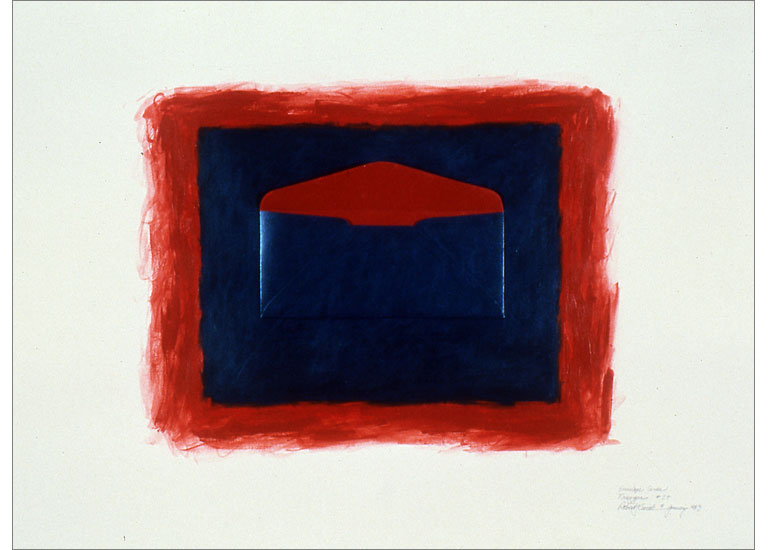 Artwork entitled Envelope Series, No. 27, Trigger